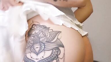 Trans girl huge cock flopping Compilation - 6 image