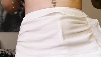 Trans girl huge cock flopping Compilation - 7 image