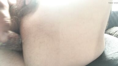 Salami anal in FTM Asshole Masturbation