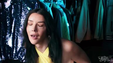 Big Tip For The Coat Check Hottie TransAngels - 1 image