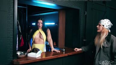 Big Tip For The Coat Check Hottie TransAngels - 9 image