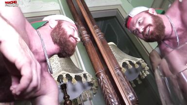 Horny hunks bang a trans Lludy Fortune while jerking off - 12 image