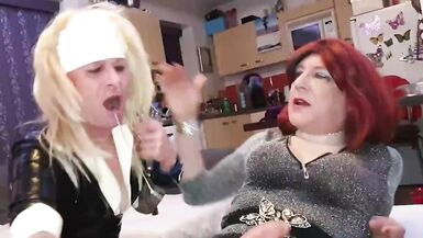 Latex maid Charlotte gets pegged spanked and fucked hard - 13 image