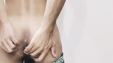 Desi skinny crossdresser anal masturbation with homemade dildo - 8 image