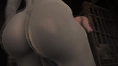 Futa Lady Dimitrescu Impregnates Her Willing House Maid Resident Evil Futanari the Mask of Joy - 6 image