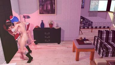 Hot Trans Babe Fucks Her Petite Friend - 13 image