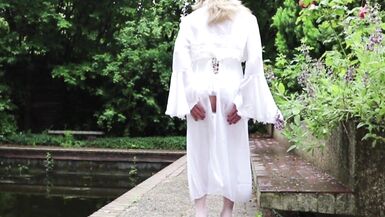 Exciting Sunday Mornings - double cumshot in lingerie and nylon stockings - 7 image