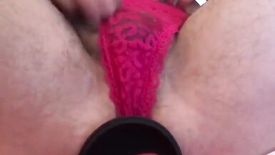 Butt-plugged Sissy Squirts - 8 image