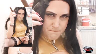 Golden Cigar and Stroking - Sfl040 - 12 image