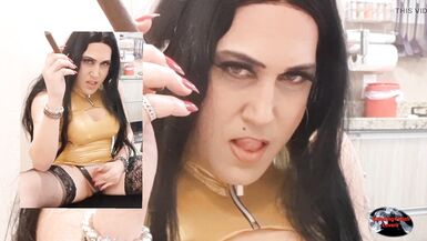 Golden Cigar and Stroking - Sfl040 - 13 image