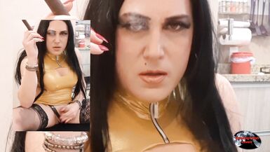 Golden Cigar and Stroking - Sfl040 - 8 image