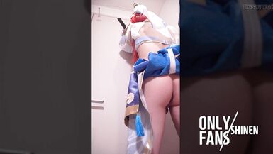 Genshin Impact Nilou Cosplayer get Fucked, Asian Hentai Cosplay 16