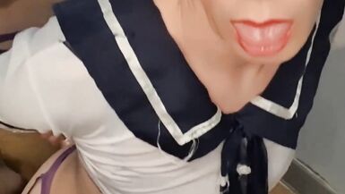 Sissy makes a mess for daddys custom - 11 image