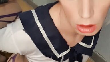 Sissy makes a mess for daddys custom - 12 image