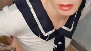 Sissy makes a mess for daddys custom - 14 image