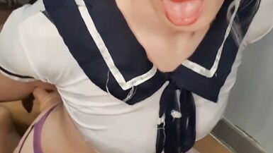 Sissy makes a mess for daddys custom - 5 image