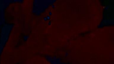 The shemale takes control in this threesome - 14 image