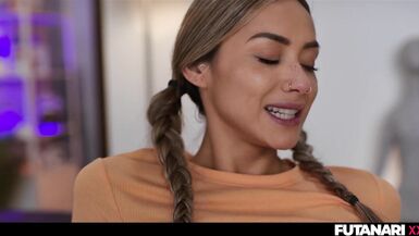 REAL LIFE FUTA - Girls with huge cocks - 8 image