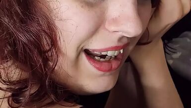 Facefucking and cumshot -This is what I get for being a slut