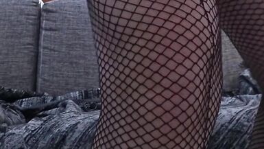 elena andreou crazy cross slut play with her dildo and pantyhose mini skirt and sexy lingerie and screaming - 15 image