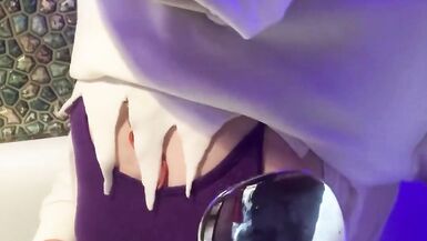 Wetting My Clothes While Jerking and Cum in Bathroom... Wetlook in Clothes. Transgirl Wet Clothes Cum with Shower... - 11 image