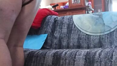 elena andreou crazy cross slut play with her dildor in her anal hole with mini skirt and pantyhose screaming dirty talking - 1 image