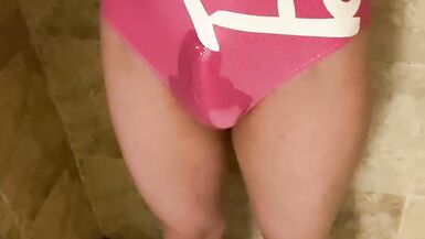 Wetting my Barbie swimsuit - 5 image