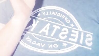 Blonde Sissy Smoking Long White 120's - 13 image