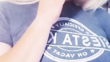 Blonde Sissy Smoking Long White 120's - 14 image