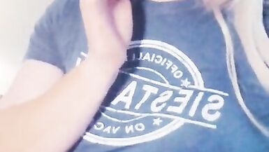 Blonde Sissy Smoking Long White 120's - 8 image