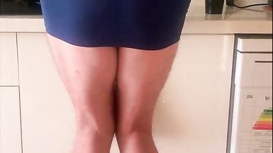 my horny stepmom is washing the dishes - 7 image