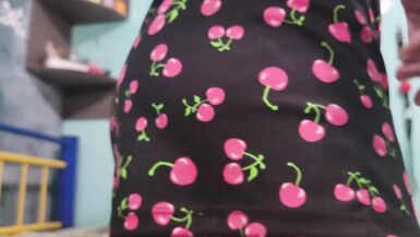 Femboy with short dress get fucked by BWC