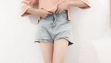 Sissy Solo masturbation with hot panties - 2 image