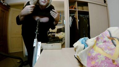 Sissy Trans machine anal fuck - 4 image