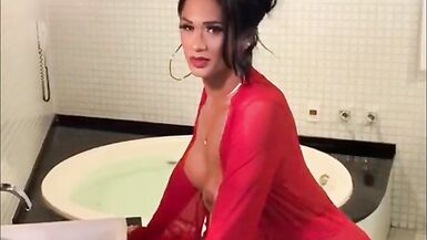 trans sluts compilation of cum fuck and selfies - 4 image