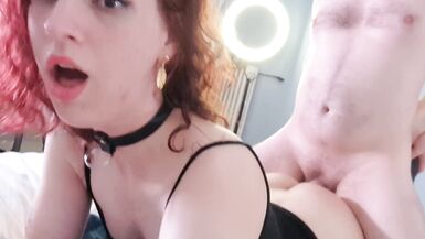 Milking Melody and Feeding Her Cum - 14 image