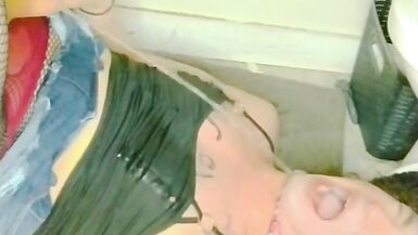 Compilation of me giving myself golden showers - 13 image