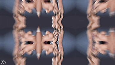 Tattooed futas Ona and Jolie fucks Seline in fervent threesome [Excerpt, Old Work]