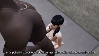 Sissy gets gangbanged in prison - 9 image