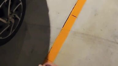 Very Exciting Outdoor Masturbation, Cum on Sexy Thighs. - 12 image