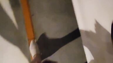 Very Exciting Outdoor Masturbation, Cum on Sexy Thighs. - 13 image