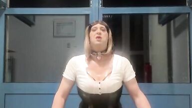 Sissy exposing and humiliation public Compilation 1 - 13 image