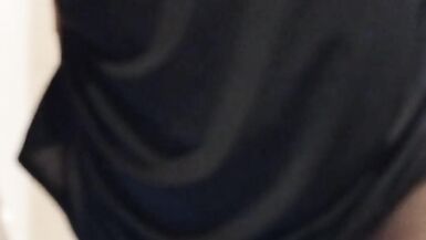 misr4 - Standing masturbation through pantyhose - 5 image