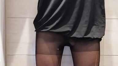 misr4 - Standing masturbation through pantyhose - 6 image