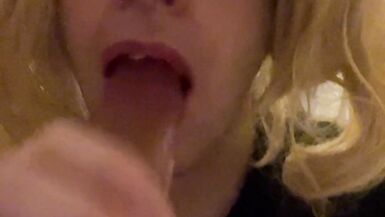 Sissy slut sucking Lexi Avalon