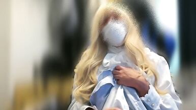 Japanese crossdresser Pleasant ejaculation with cosplay - 13 image