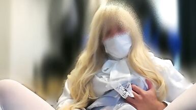 Japanese crossdresser Pleasant ejaculation with cosplay - 15 image