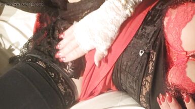 Lisa in red and black - 14 image