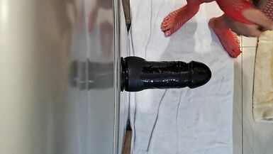 A Deep and Hard Fucking with a Big Dildo! - 11 image