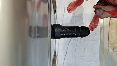 A Deep and Hard Fucking with a Big Dildo! - 14 image